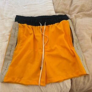 Daniel patrick yellow and Black Men Shorts